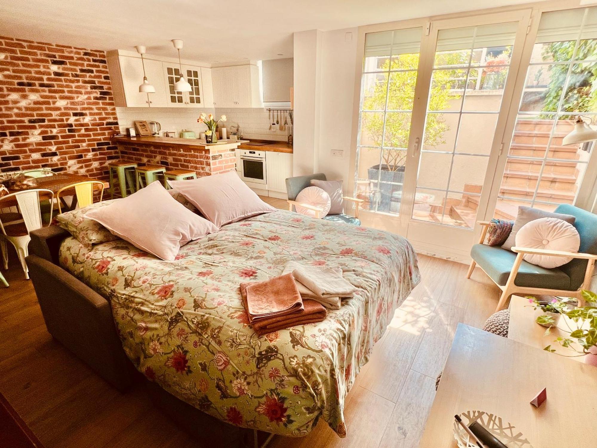 Apartamento Loft De Estilo Industrial Con Garaje *